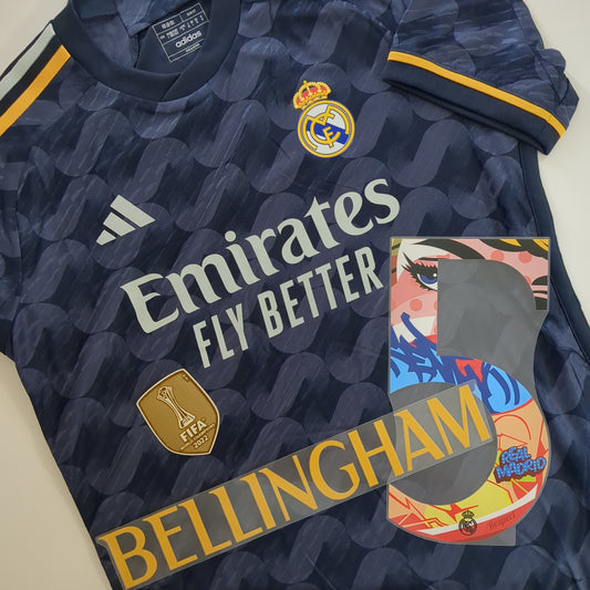 BELLINGHAM 23-24 Real Madrid Away Player Issue