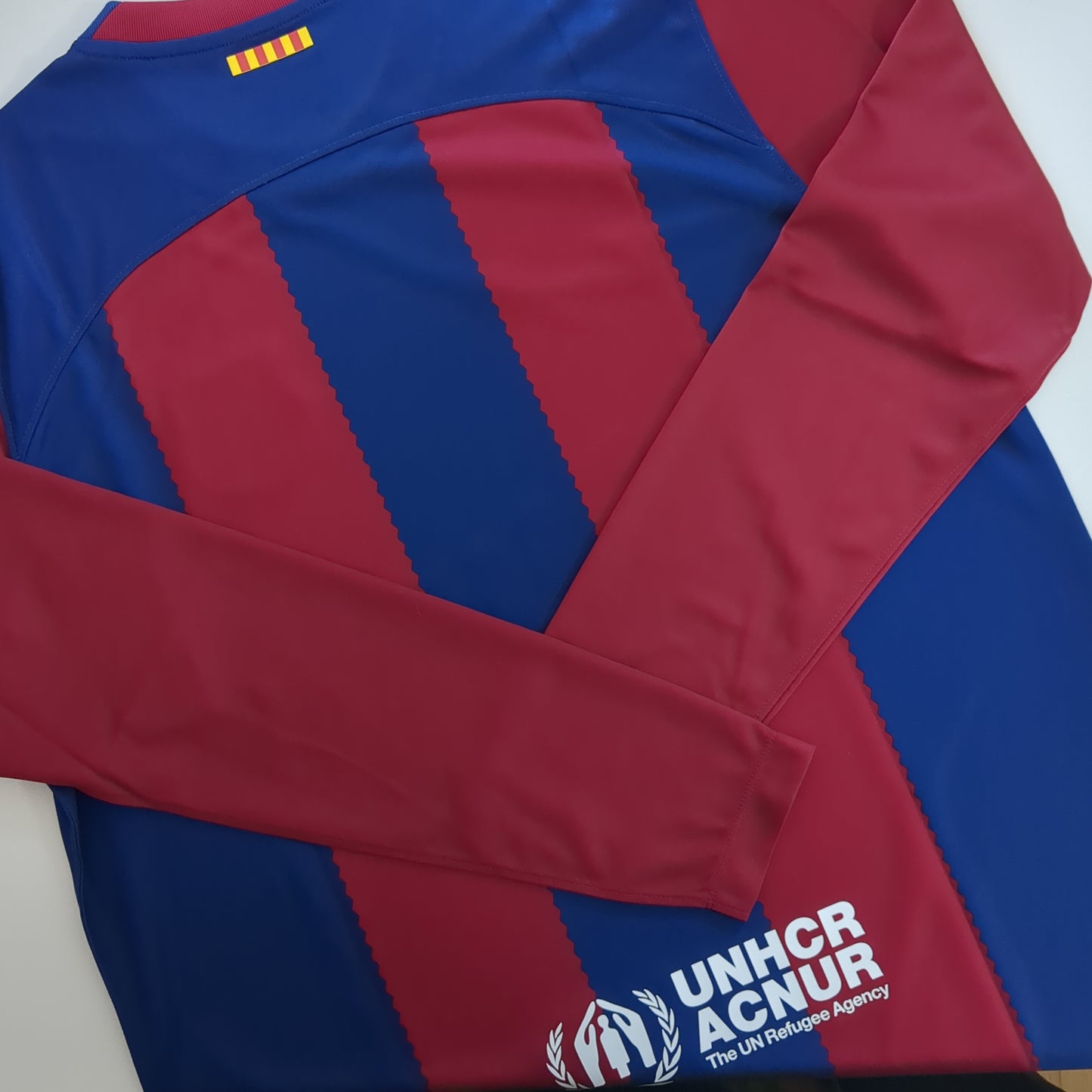 23-24 Barcelona Home Fan Issue Long Slvee