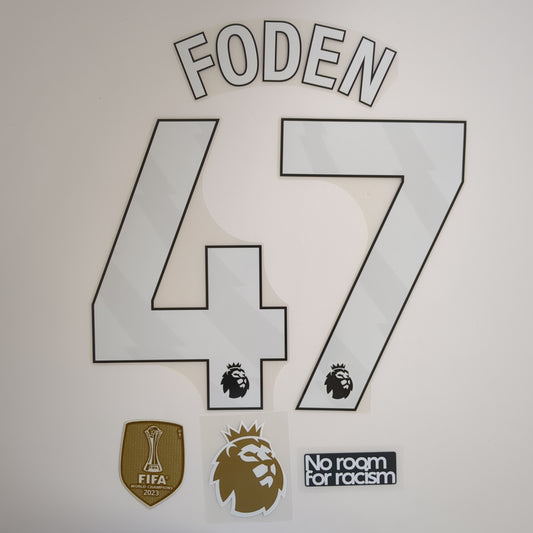 FODEN  23-24 Manchester City Home EPL Pack