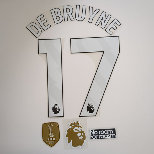 DE BRUYNE 23-24 Manchester City Home EPL Pack