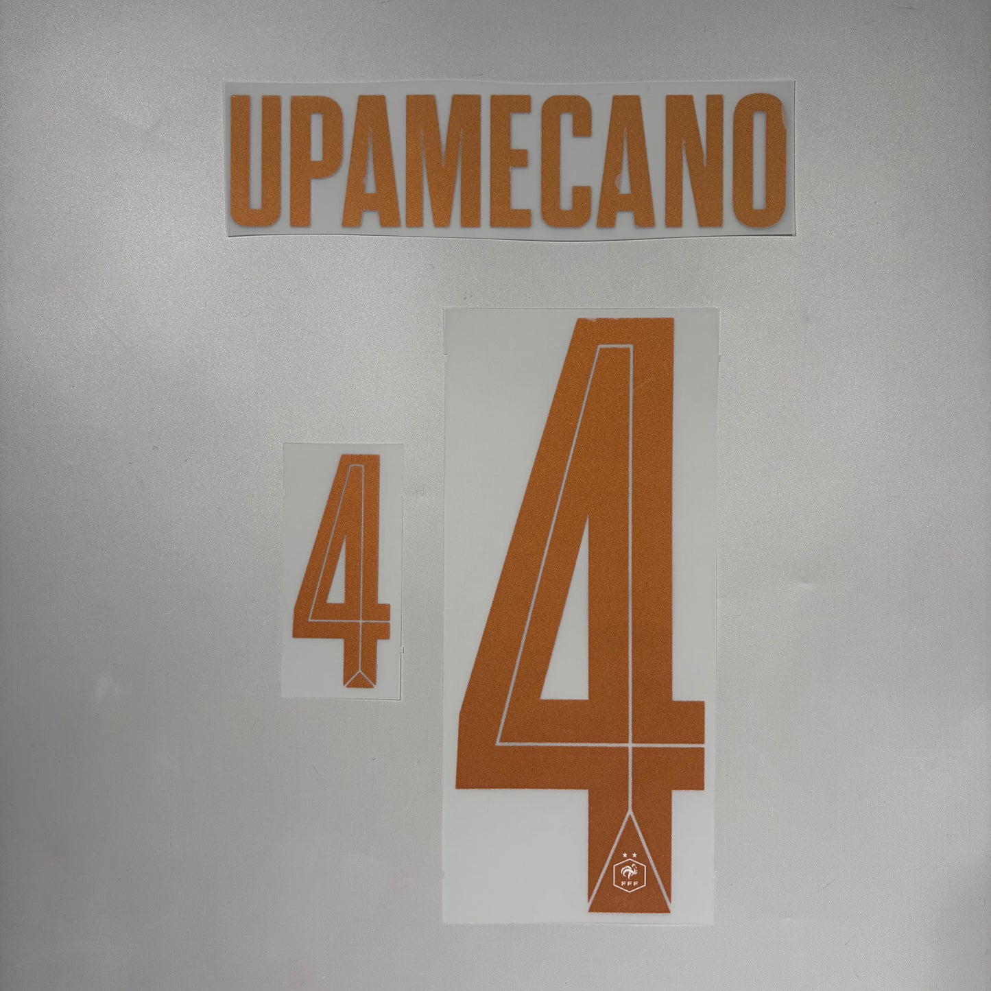 Official #4 Upamecano 2026 France Away Name & Number set