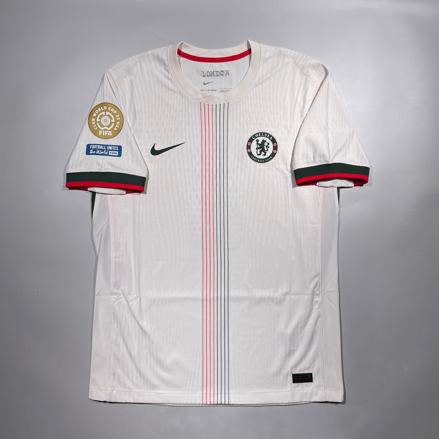 Official #8 Enzo 25/26 Chelsea Away Authentic Shirt FIFA Club World Cup 25 USA Official Player Patch
