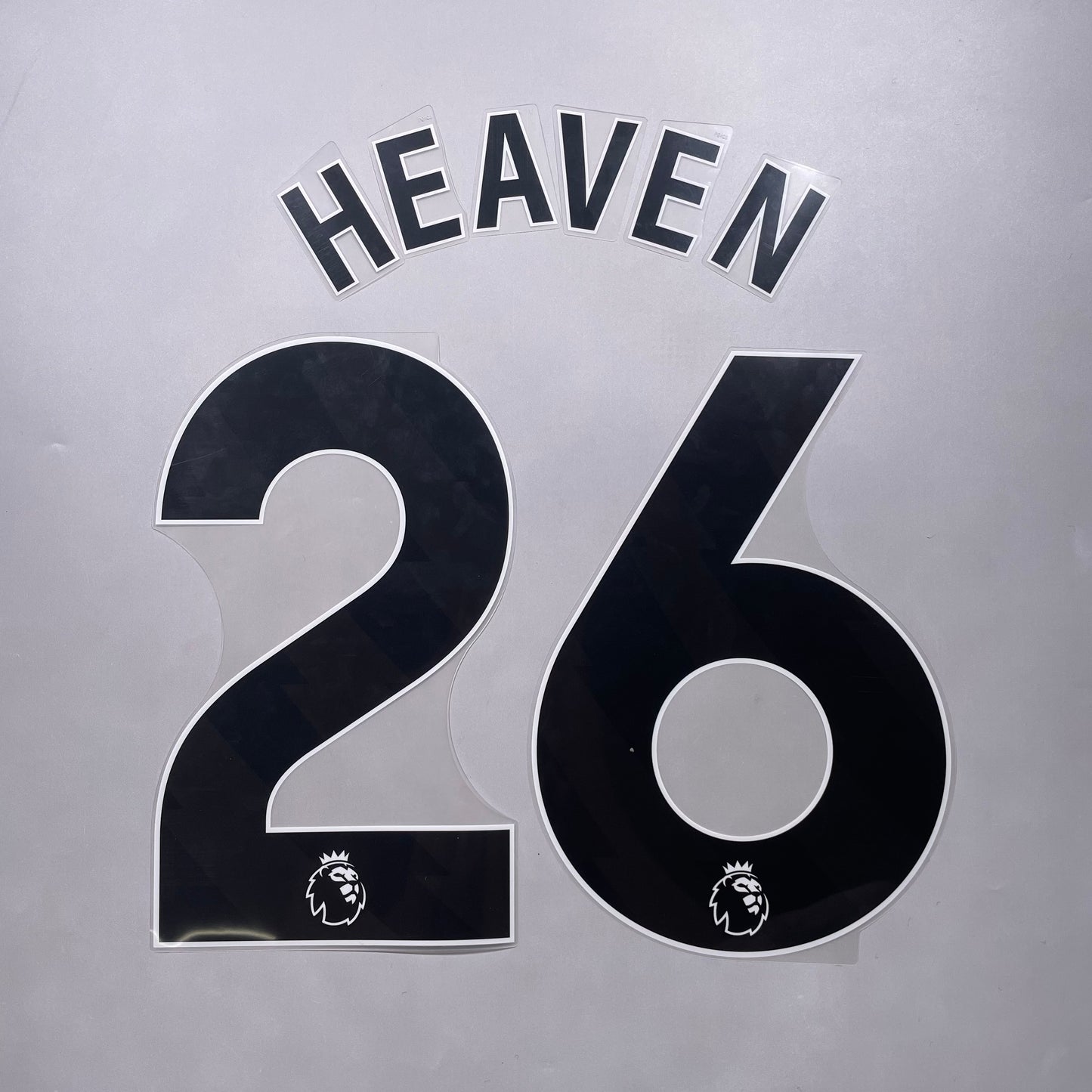 Official 25/26 Manchester United Away English Premier League Name & Number set