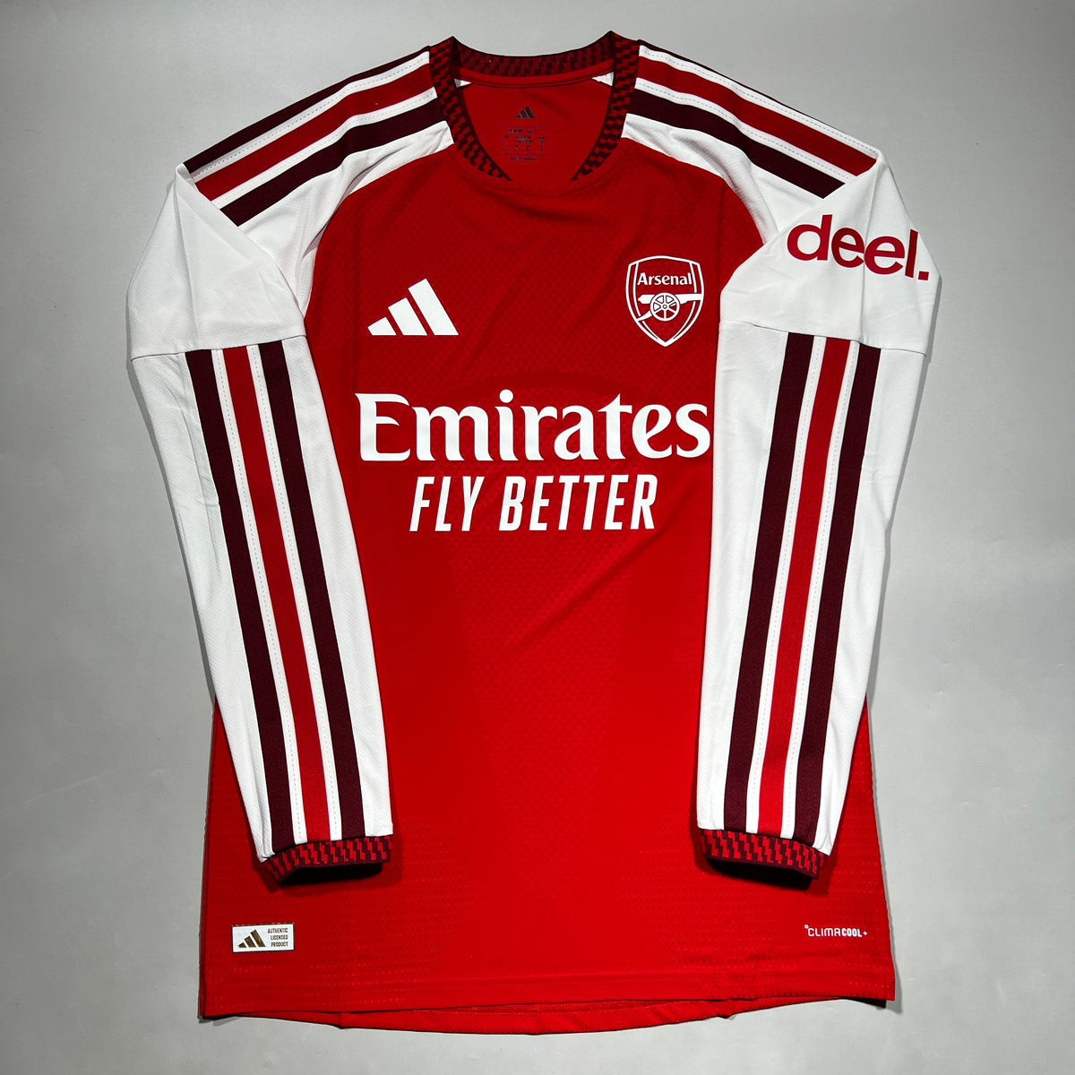 Official 26/27 Arsenal Home Authentic Shirt Long Sleeve adidas KB9967
