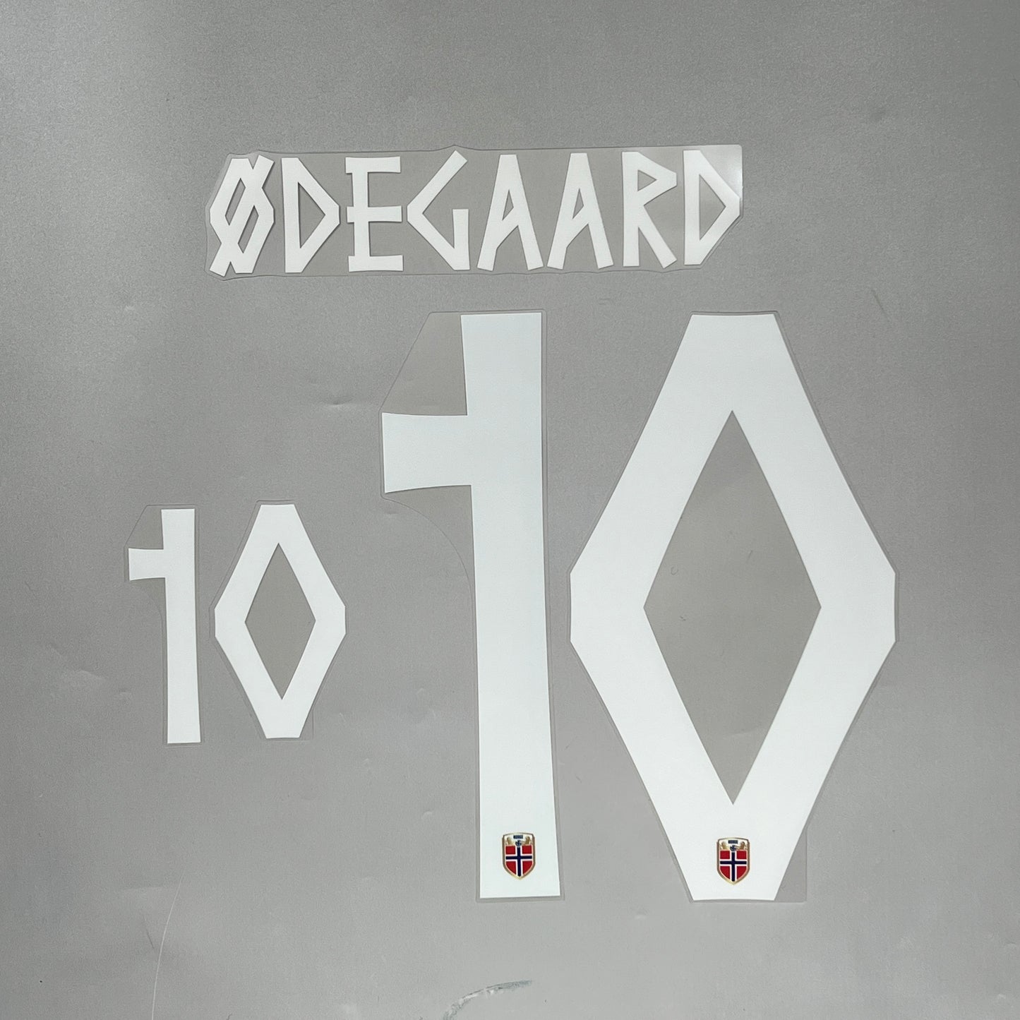 Official #10 Odegaard 2026 Norway Home Name & Number set