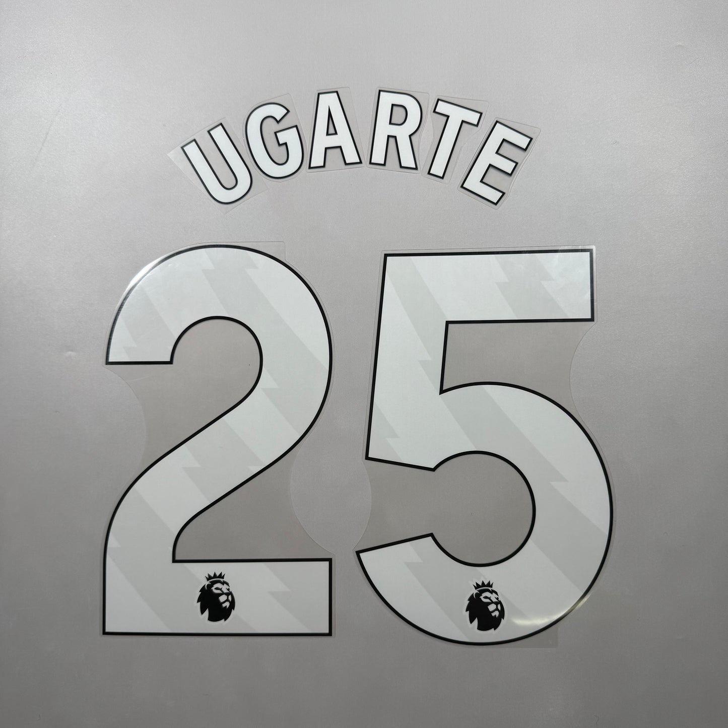 Official 25/26 Manchester United 3rd English Premier League Name and Number set