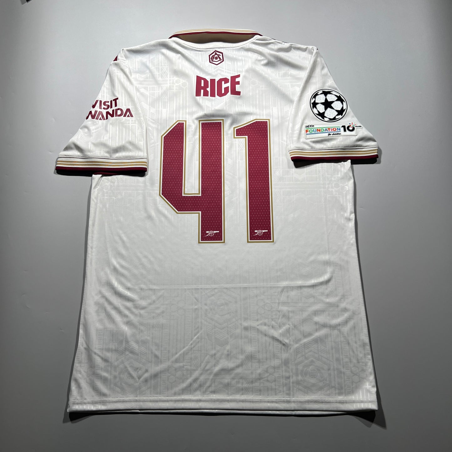 [Pre-Order] Official #41 Rice 25/26 Arsenal Third Stadium Shirt EU Edition Adidas JI9556