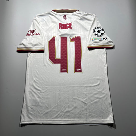 [Pre-Order] Official #41 Rice 25/26 Arsenal Third Stadium Shirt EU Edition Adidas JI9556