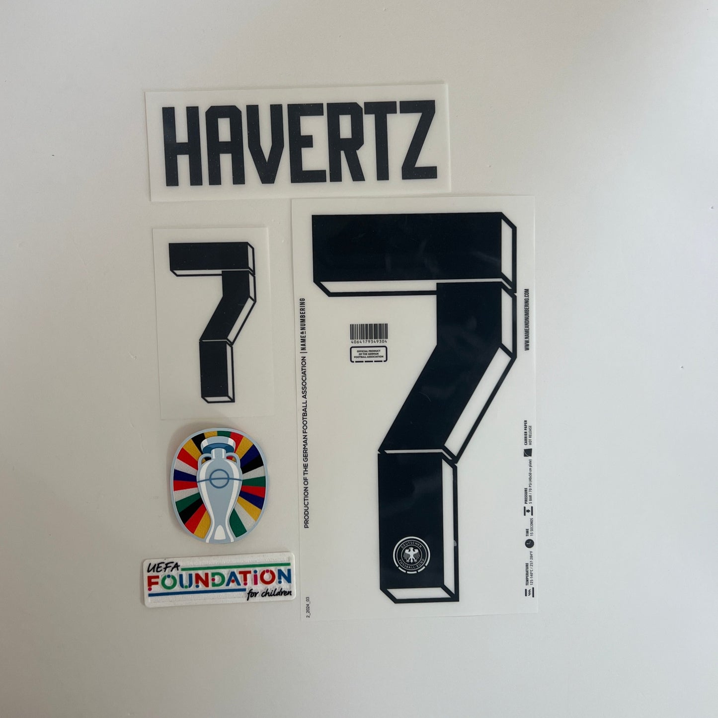 Havertz 24-25 Germany Home long sleeve Fan Issue EURO2024