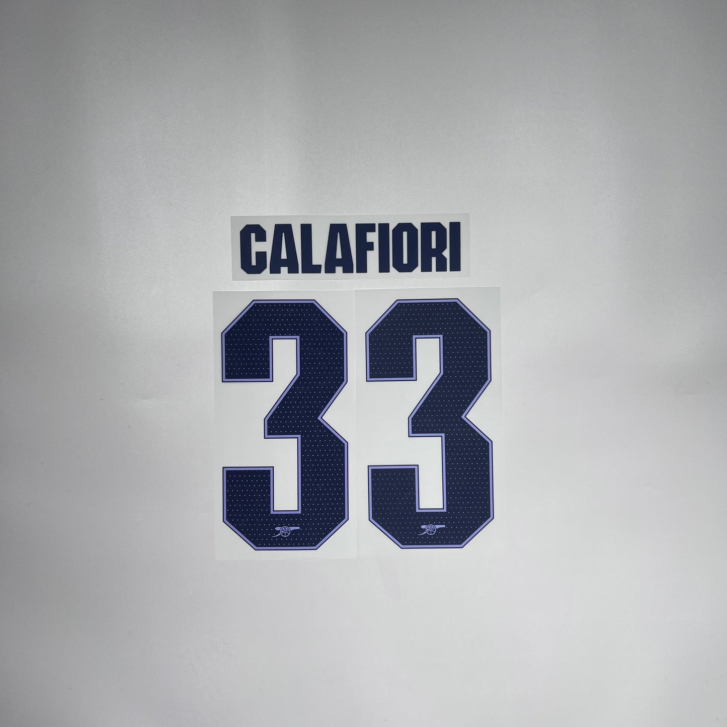 #33 Calafiori | 24-25 Arsenal 3rd Name & Number set