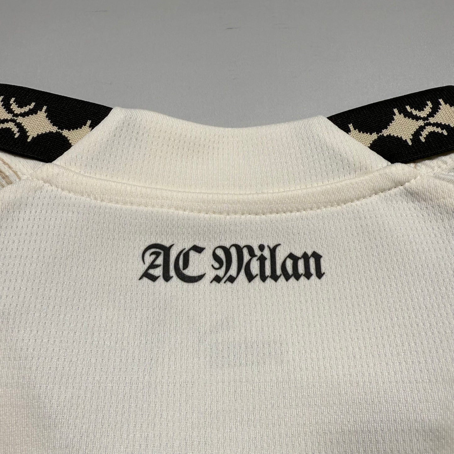 Official #10 Rafa Leao 23/24 AC Milan×Pleasures 4th Stadium Shirt Size L