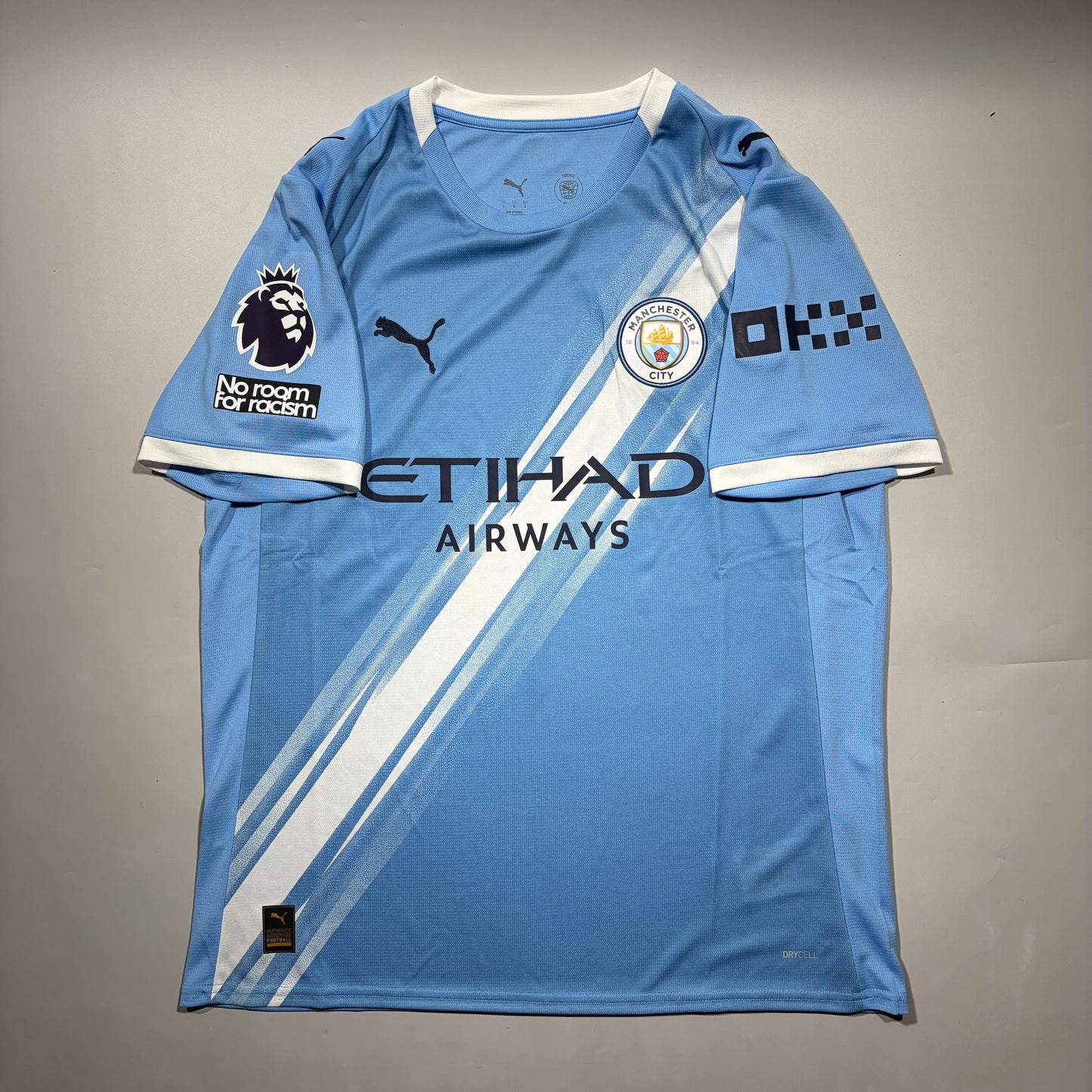 Official #47 Foden 25/26 Manchester City Home Stadium Shirt Size L