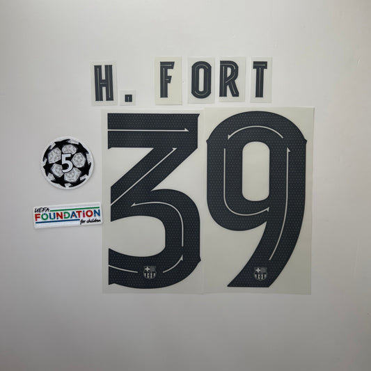 H. Fort #39 23-24 Barcelona 3rd CL Pack