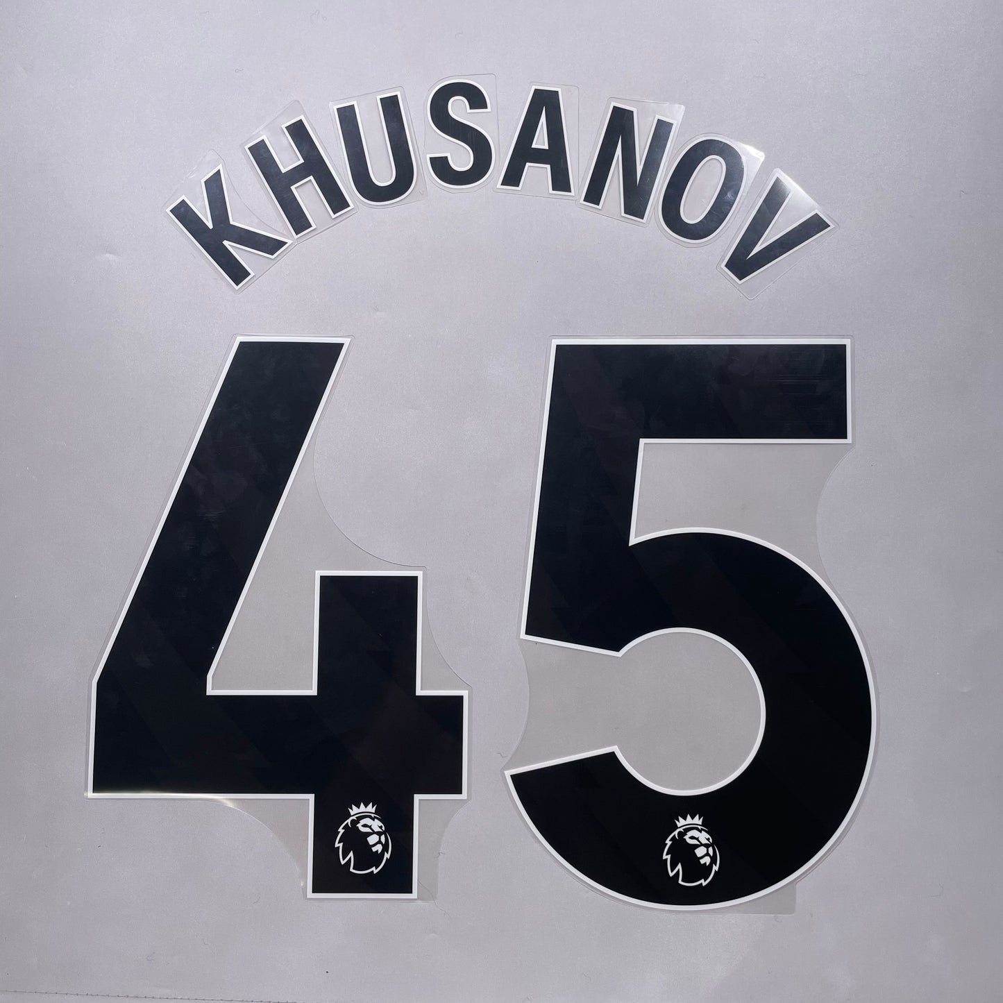 Official 25/26 Manchester City 3rd English Premier League Name & Number set