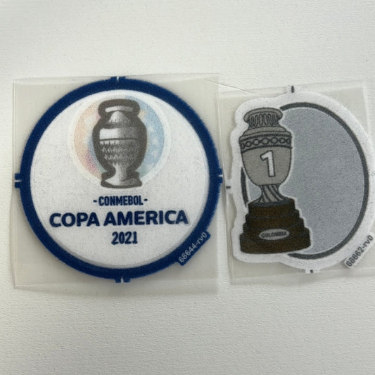 2021 Copa America Sleeve Patch Sets