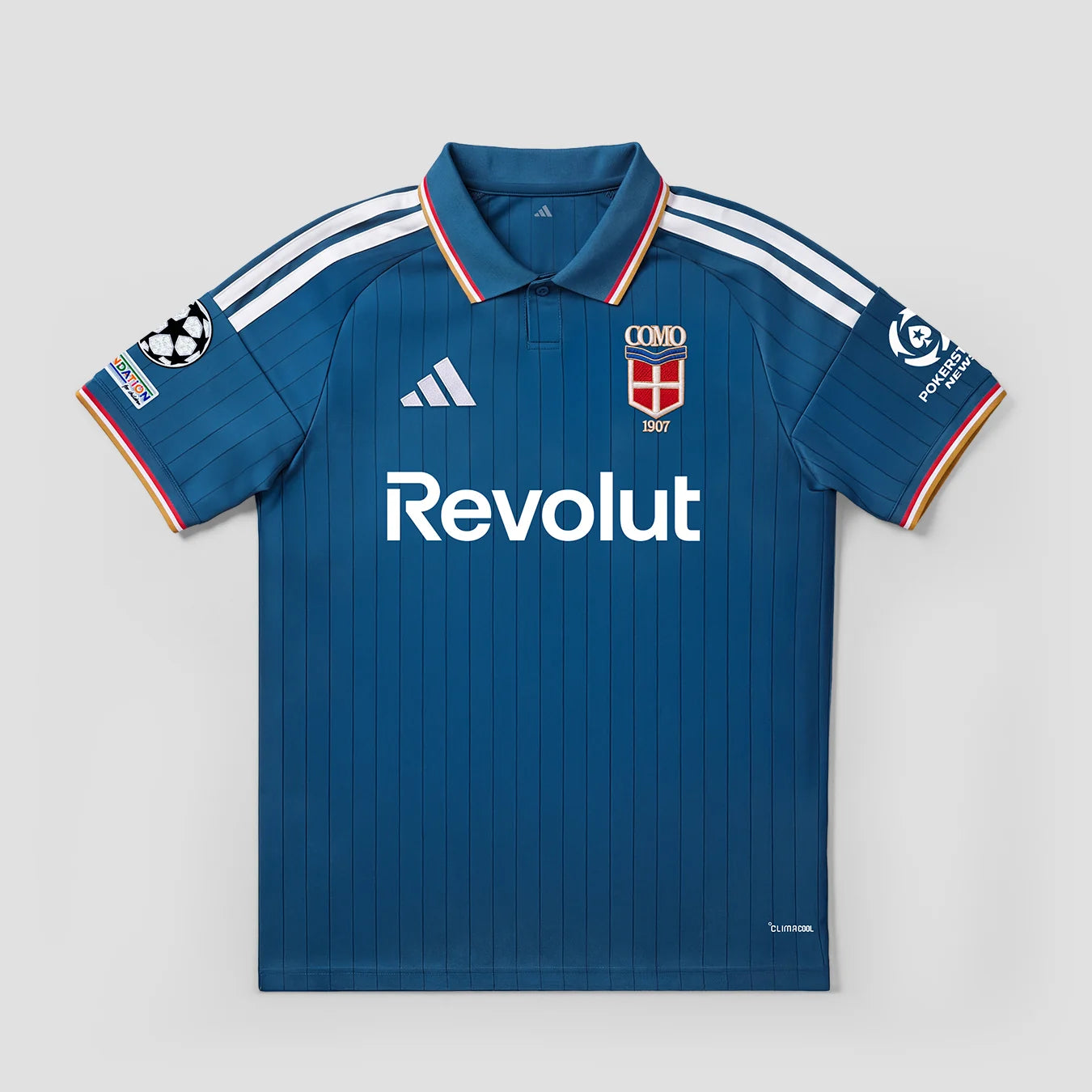 [Pre-Order] Official #10 Nico Paz 26/27 Como 1907 Home Stadium Shirt UCL EU Edition Adidas KH1328