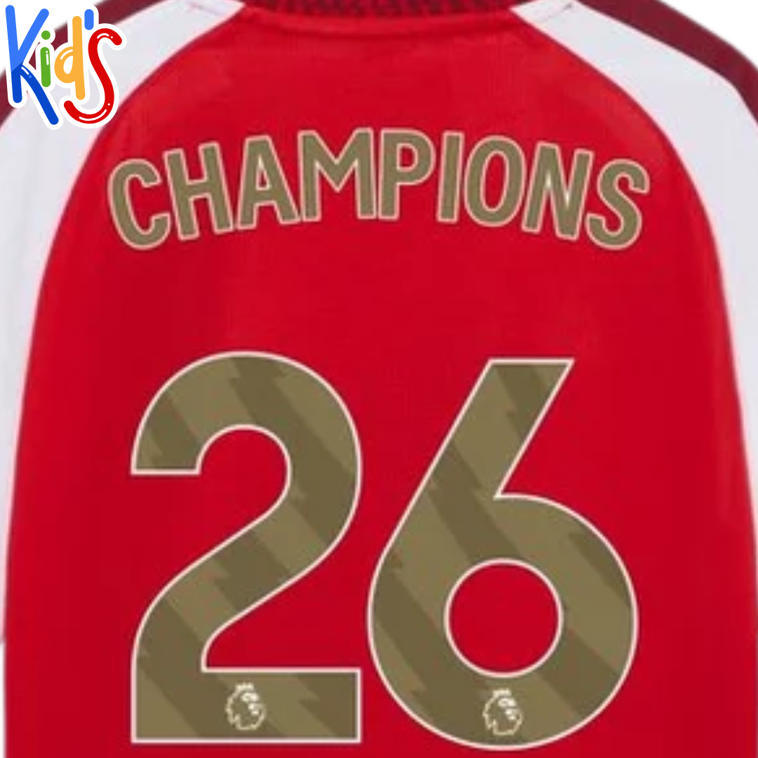 [Pre-Order]Official 26 Champions 25/26 Arsenal for Kids