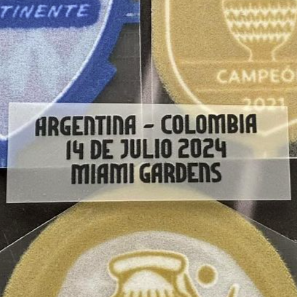 [Pre-Order]Copa America USA 2024  vs Colombia Final MDT for Argentina