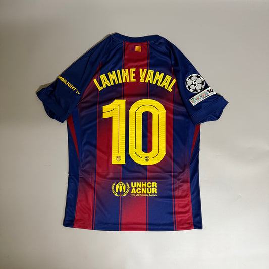 [Quick Delivery] #10 Lamine Yamal | 25-26 FC Barcelona Home Stadium Shirt for UCL