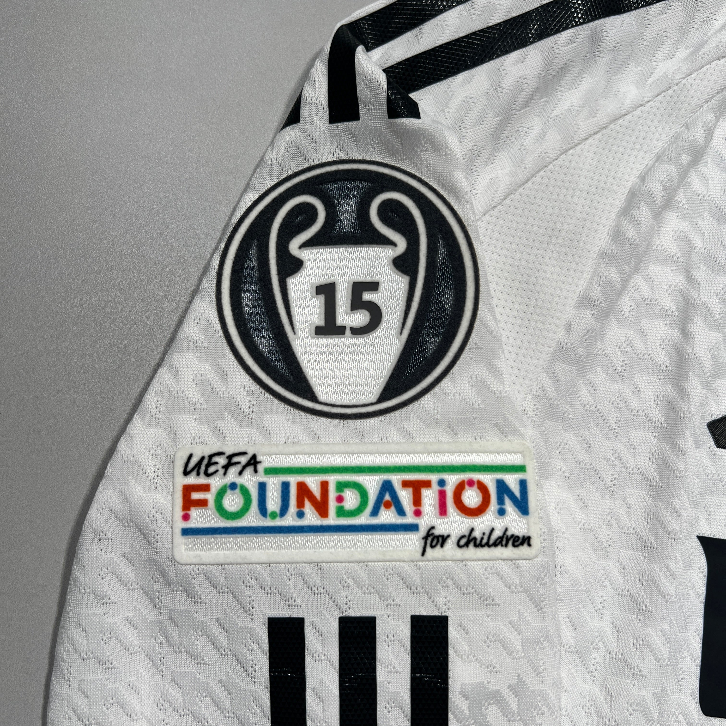 Official #5 Bellingham 24/25 Real Madrid Home Authentic Shirt Long