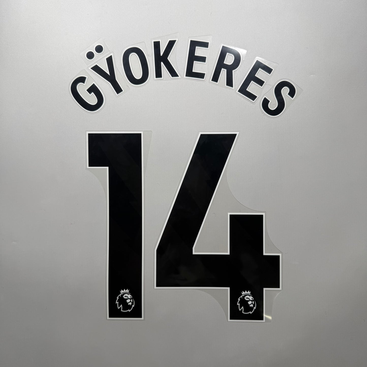 Official 25/26 Arsenal FC 3rd English Premier League Name & Number set