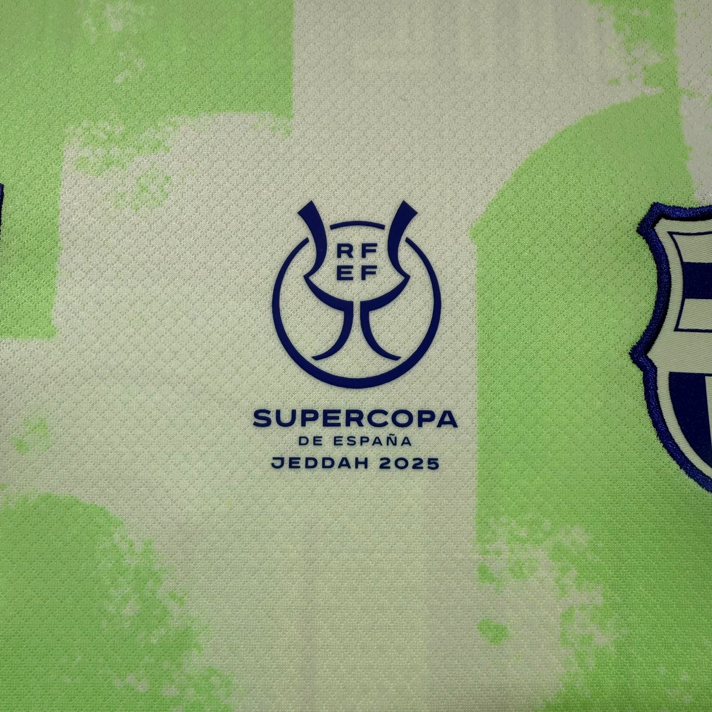 Official #19 Lamine Yamal 24/25 FC Barcelona 3rd Stadium Shirt Supercopa Size M