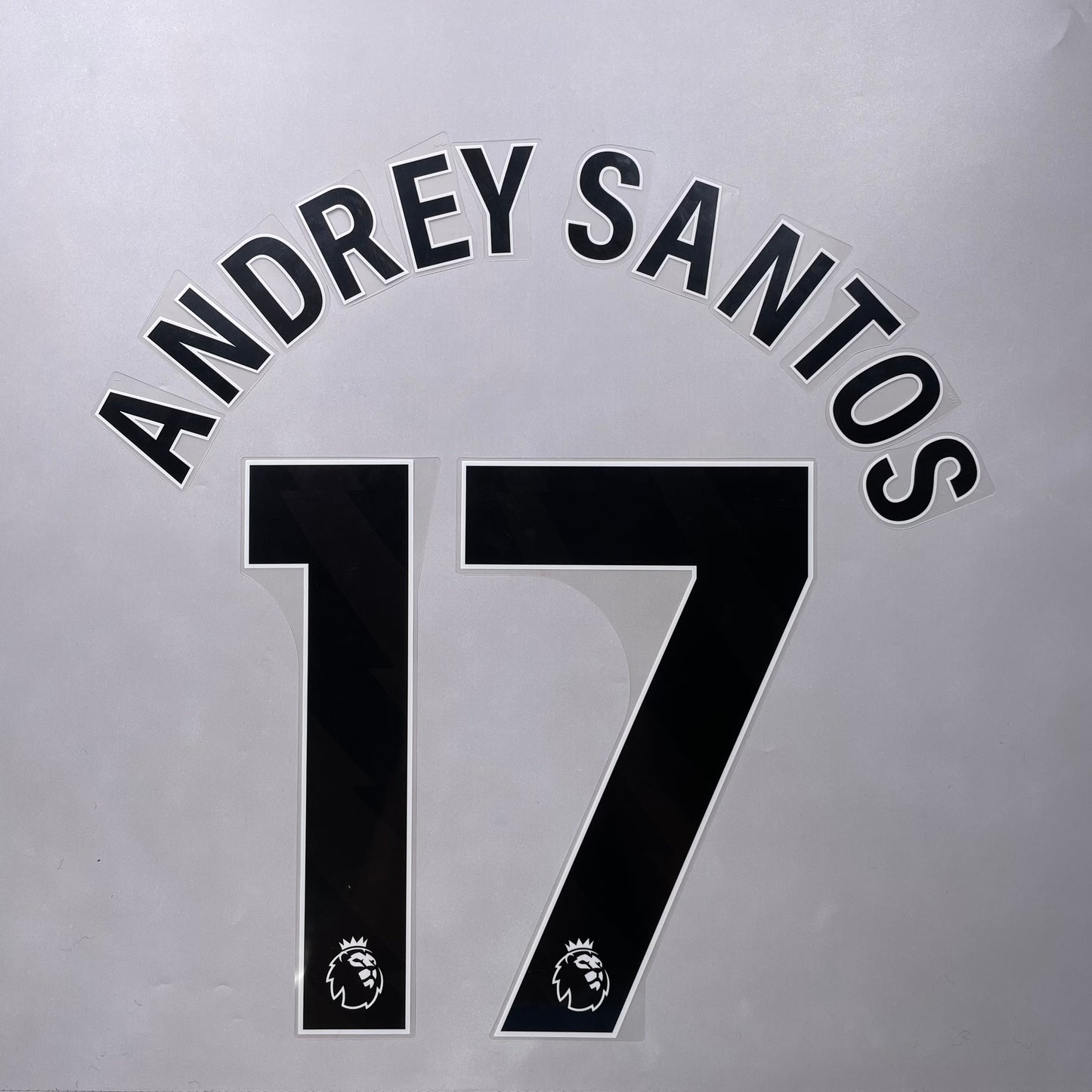 Official 25/26 Chelsea Away English Premier League Name & Number set