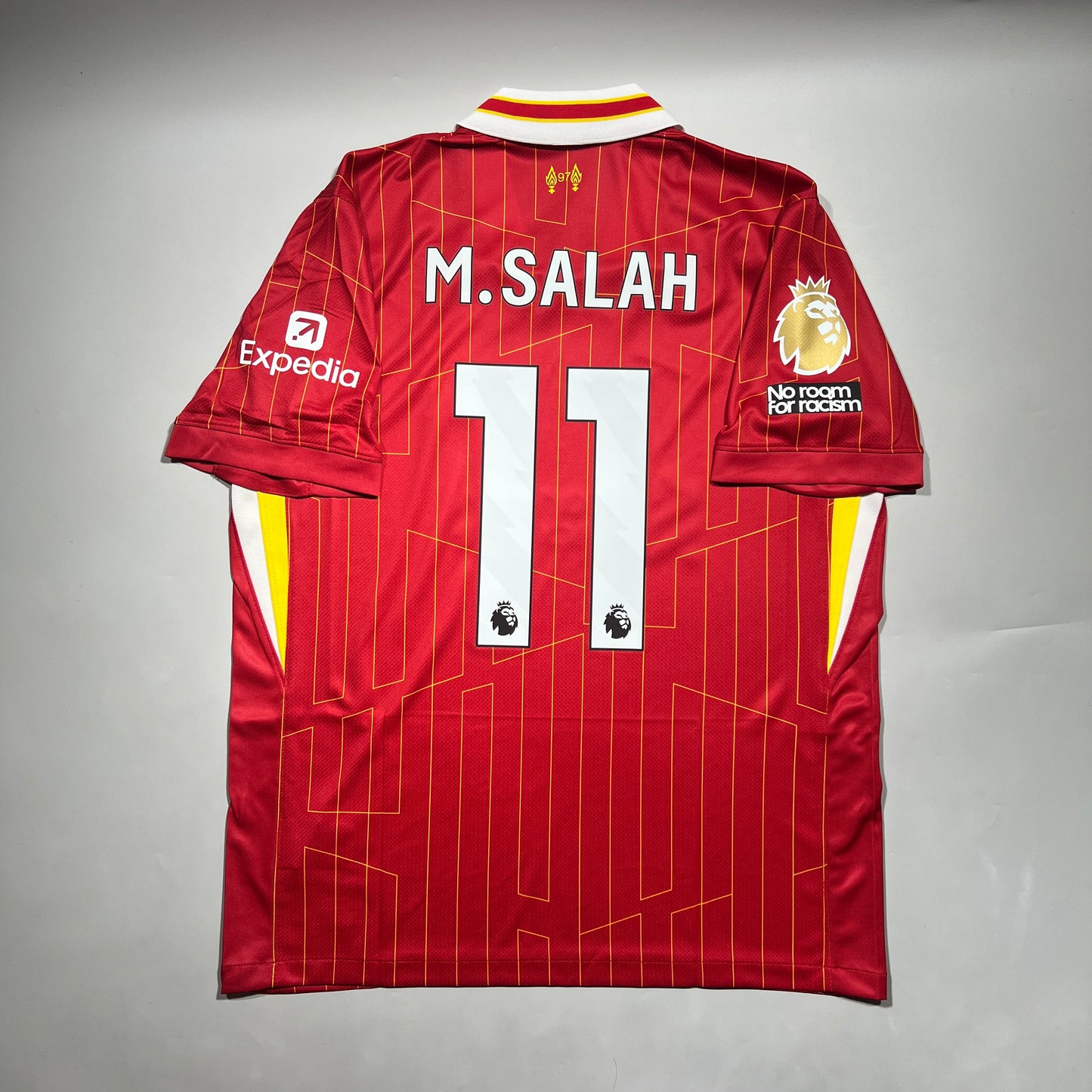 Official #11 M.Salah 24/25 Liverpool Home Stadium Shirt Premier Lague Champion