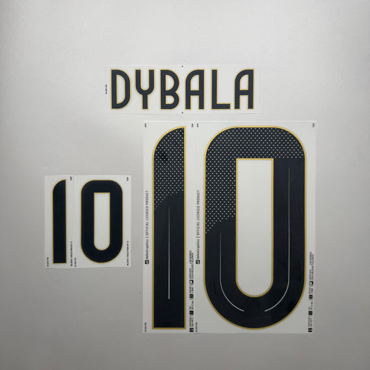 #10 Dybala 2024 Argentina Home Name & Number set Official