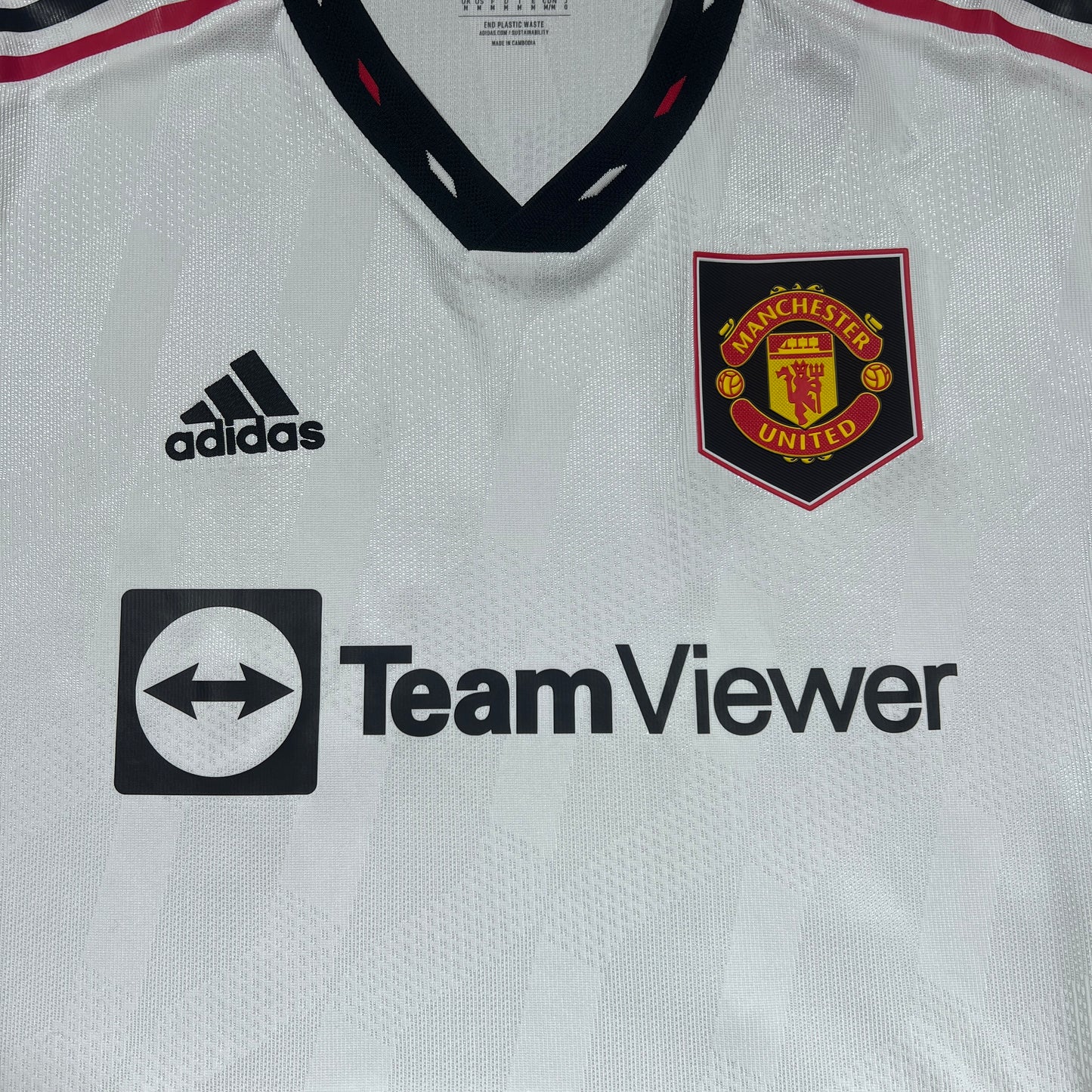 Official #49 Garnacho 22/23 Manchester United Away Authentic Shirt Europa League Size M（JP:XL）