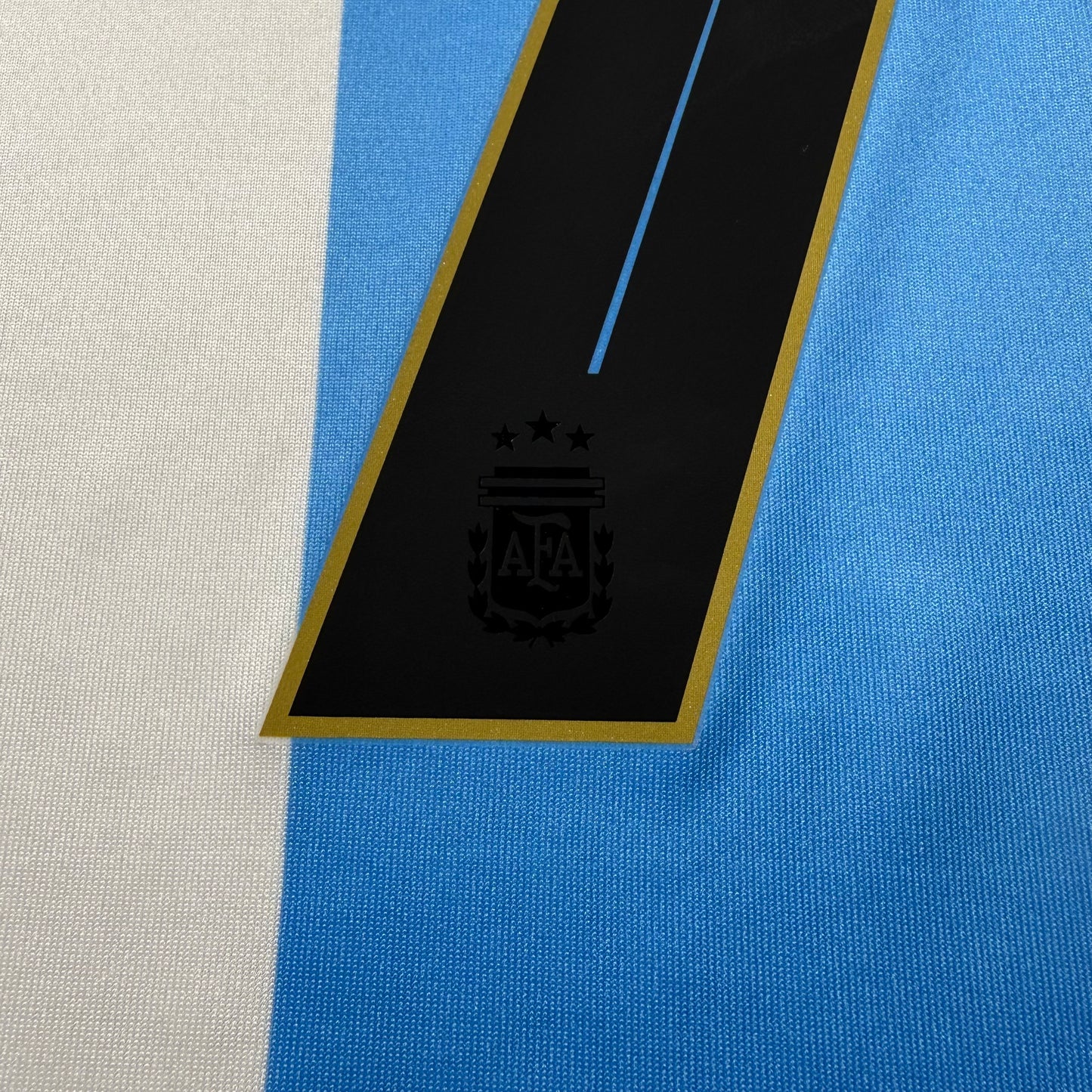 Official #7 De Paul 2024 Argentina Home Authentic Shirt 2026 FIFA World Cup Qualifier Patch Size S（JP:M）
