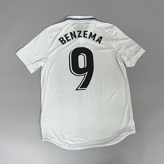 [LIMITED] #9 Benzema | 22-23 Real Madrid La Liga Home Authentic