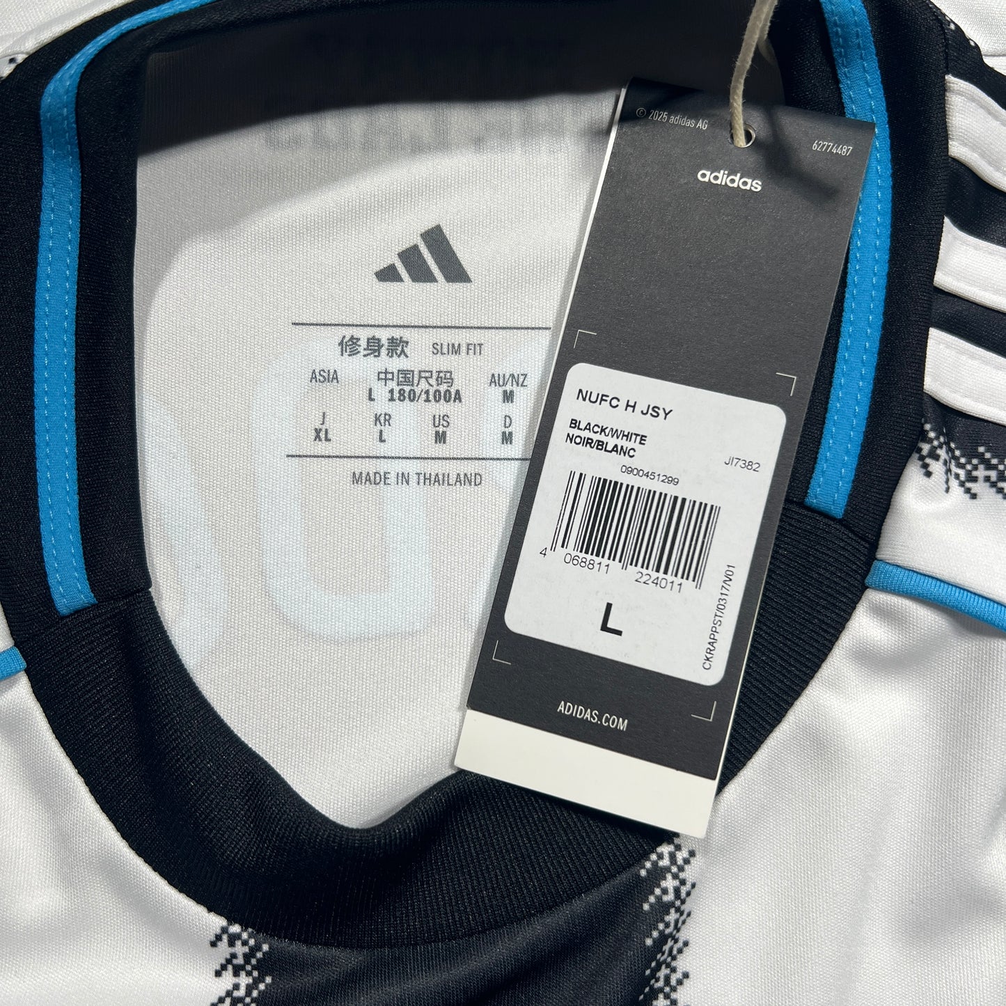 Official #10 Gordon 25/26 Newcastle United Home Stadium Shirt Carabao Cup Size M(JP:XL)