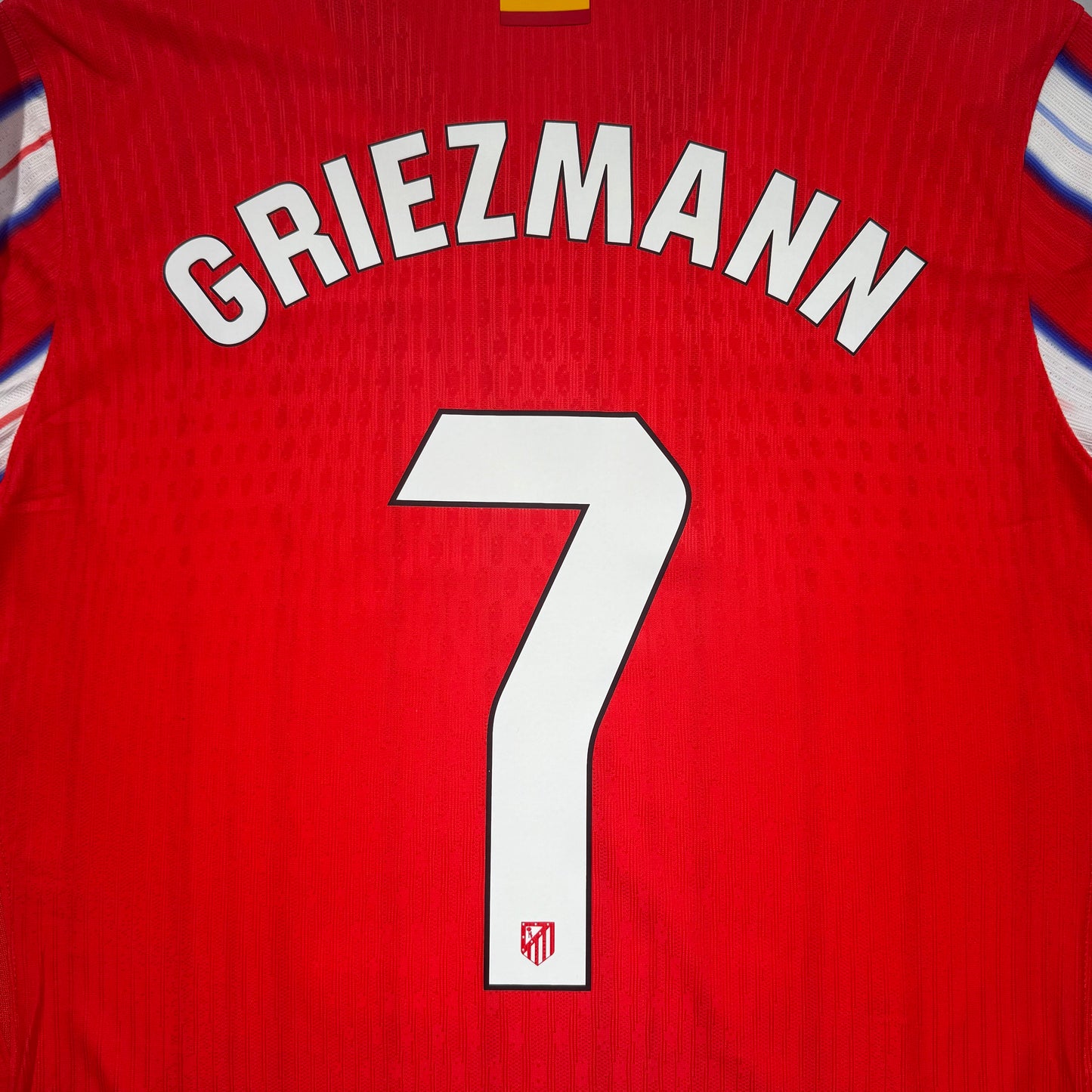 #7 Griezmann 24/25 Atletico Madrid Home Size XL Player Issue La Liga Offcial