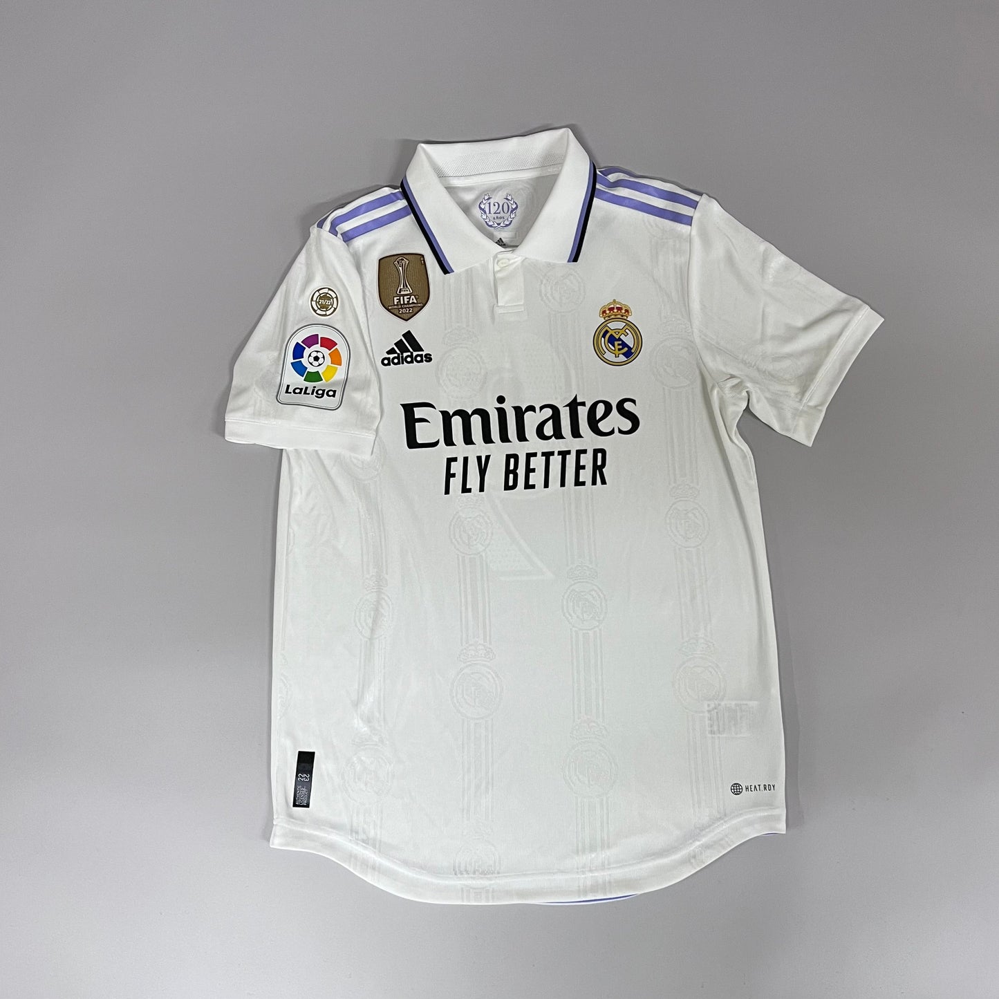 [LIMITED] #9 Benzema | 22-23 Real Madrid La Liga Home Authentic