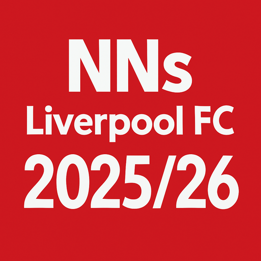 25/26 Liverpool Home English Premier League Name & Number set