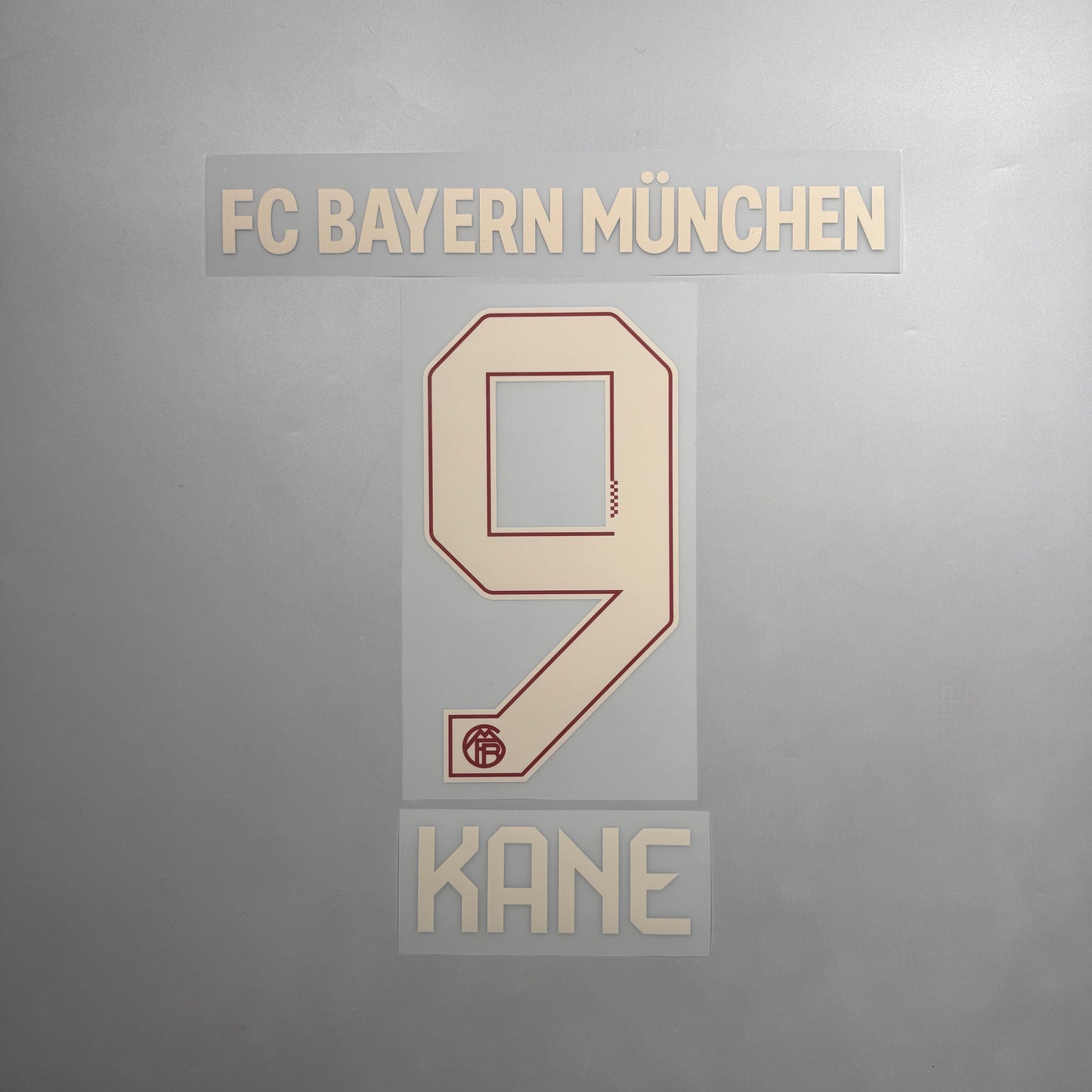 Official #9 Kane 25/26 FC Bayern Munchen 3rd Name and Number set