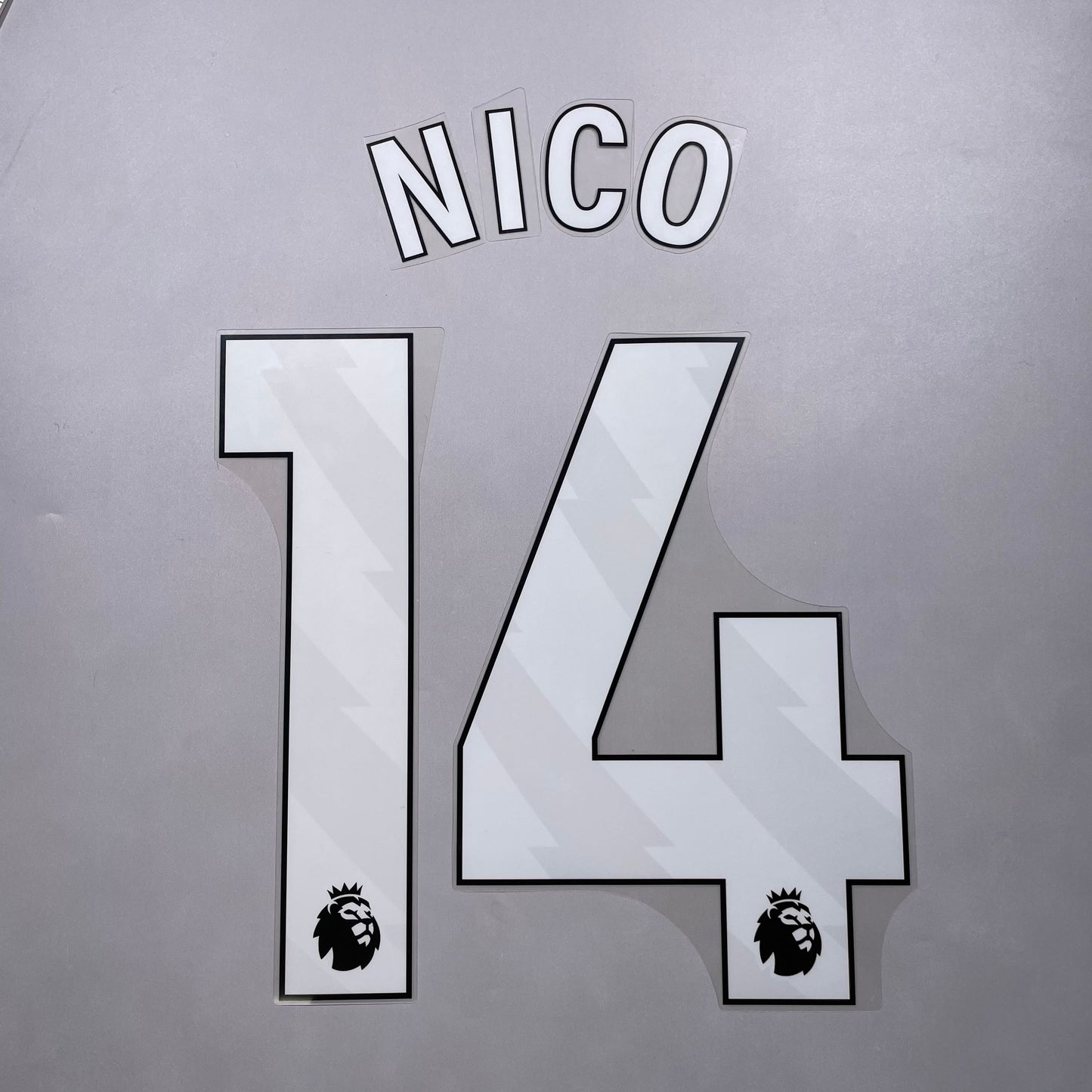 Official 25/26 Manchester City Away English Premier League Name & Number set