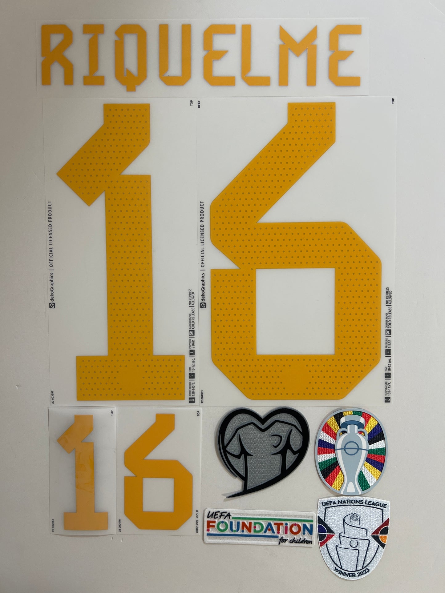 RIQUELME 22-23 Spain Home DEBUT PACK