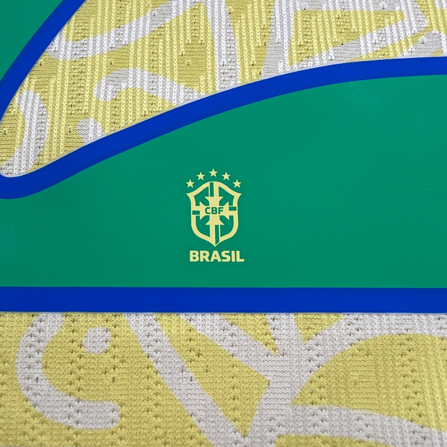 Official #20 Estevao 2024 Brazil Home Authentic Shirt First Goal
