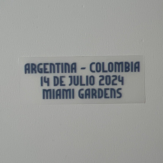 Copa America USA 2024 FINAL Argentina vs Colombia MDT for Colombia