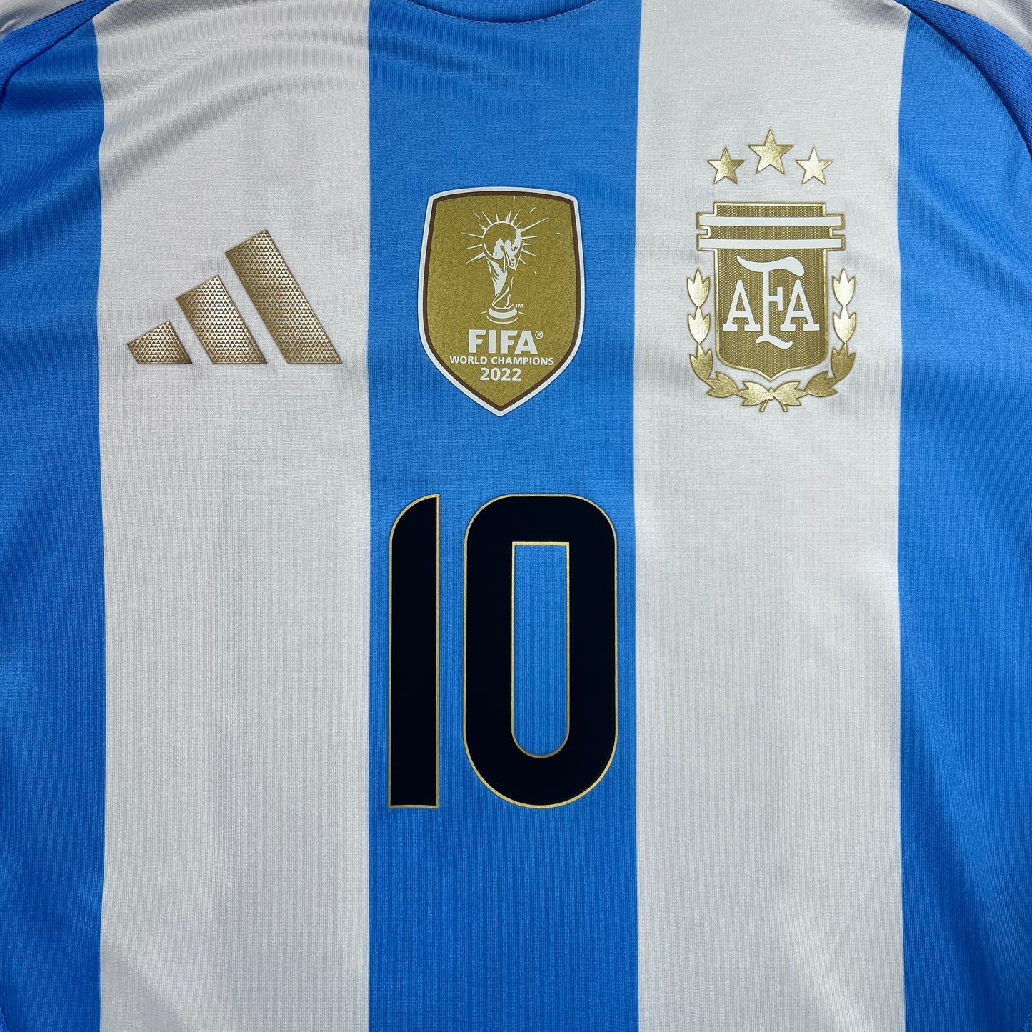Official #10 Dybala 2024 Argentina Home Authentic Shirt FIFA World Cup 2026 Qualifiers Patch Size S/M（JP:L）