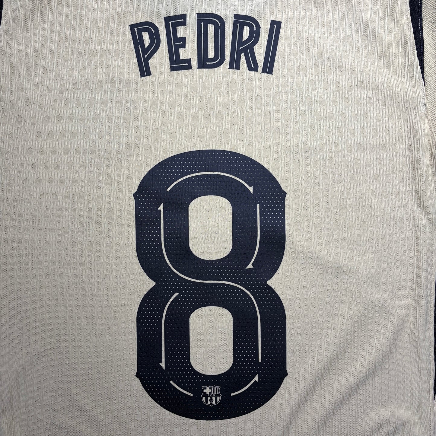 Official #8 Pedri 25/26 Barcelona × Kobe Bryant Away Authentic Shirt Size M