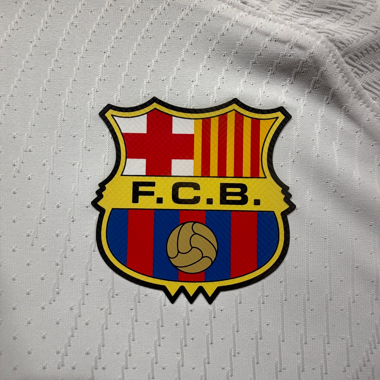 Official #21 F. De Jong 23/24 Barcelona Away Authentic Shirt Supercopa Semi-Final Nike DX2614-101
