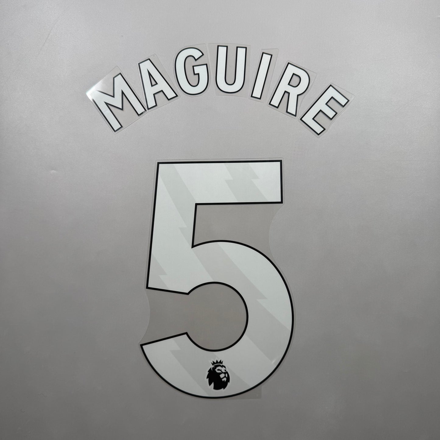 Official 25/26 Manchester United 3rd English Premier League Name and Number set