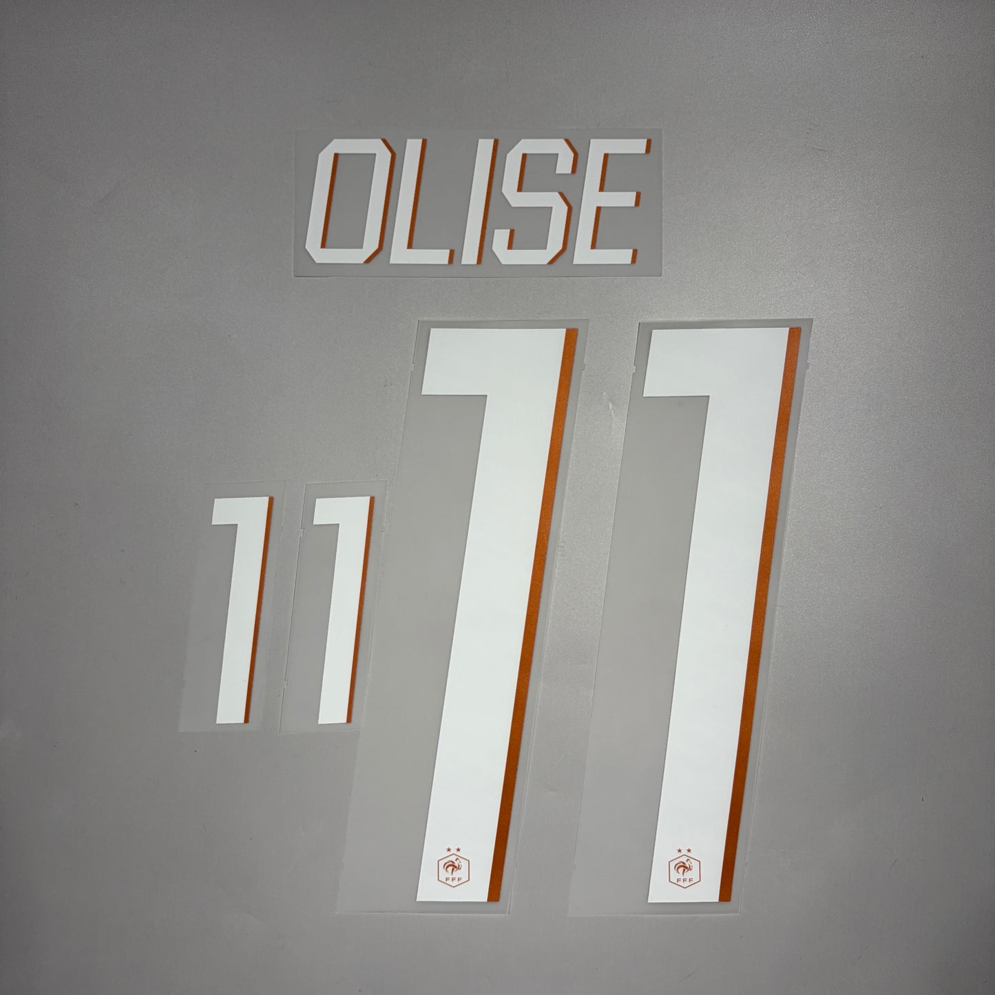 Official #11 Olise 2026 France Home Name & Number set