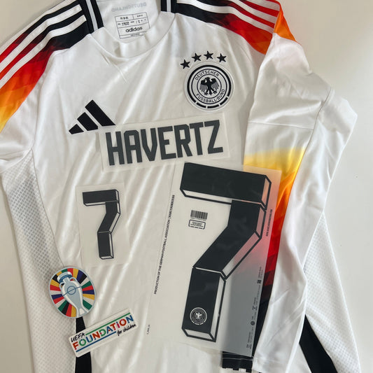 Havertz 24-25 Germany Home long sleeve Fan Issue EURO2024