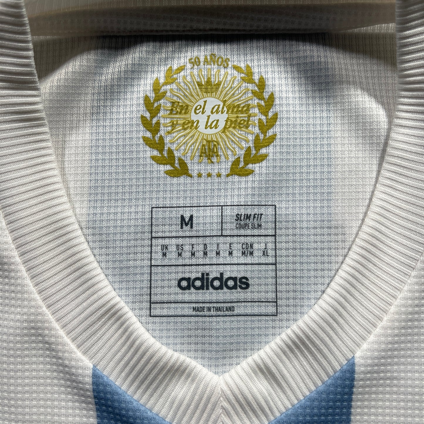 Official #10 Messi 2024 Argentina 50th Anniversary Shirt EU Edition