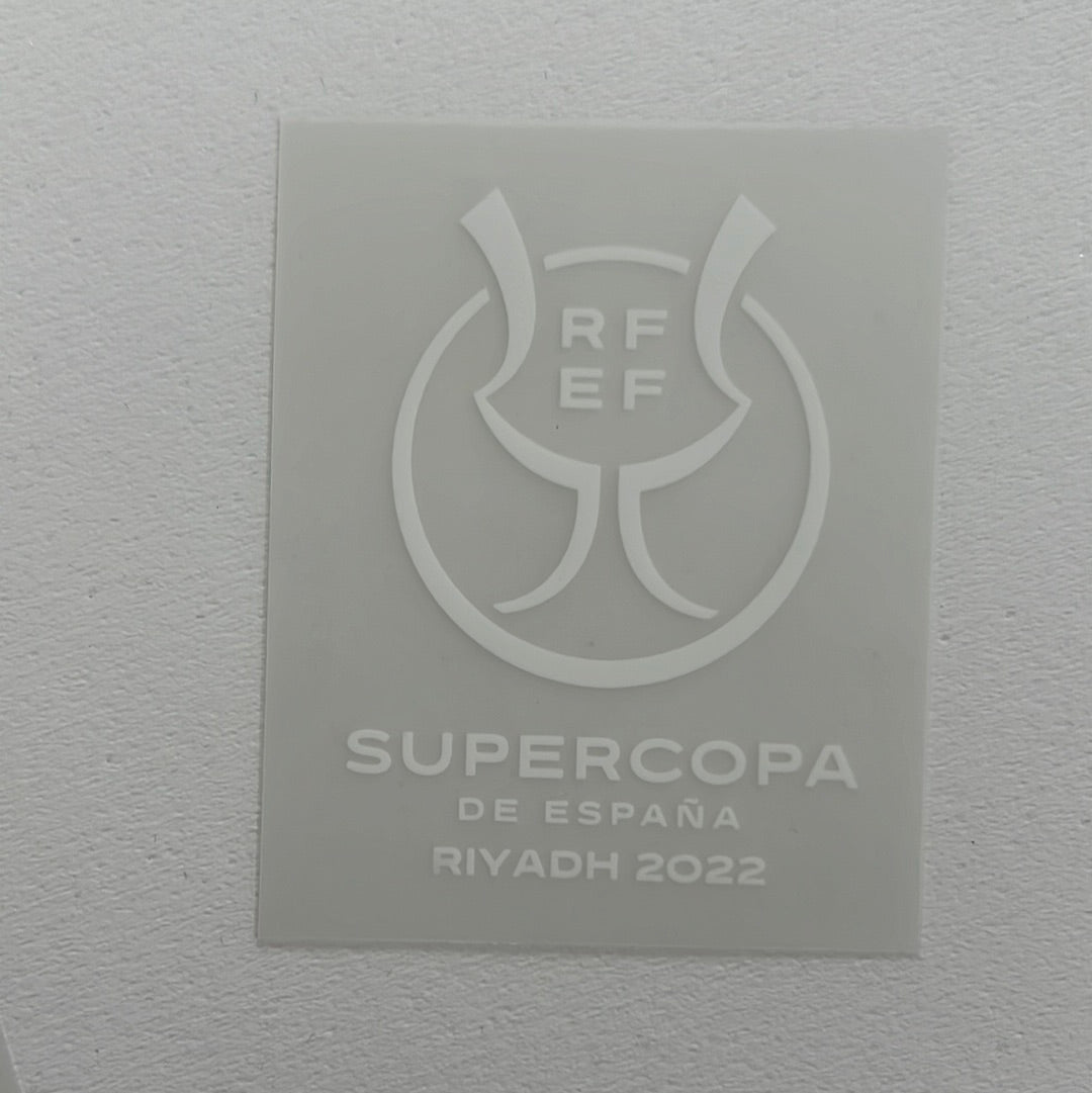 2022 Supercopa Real Madrid Patch Sets