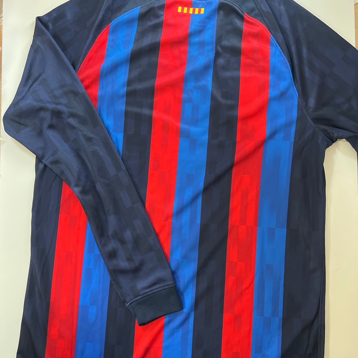 PIQUE 22-23 Barcelona Home Long sleeve Fan Issue Last Match